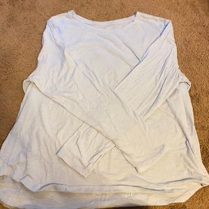 Old Navy Light Blue Long Sleeve Tee